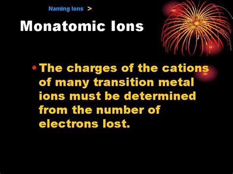 Naming Ions chemistry 9 1 Naming Ions Naming