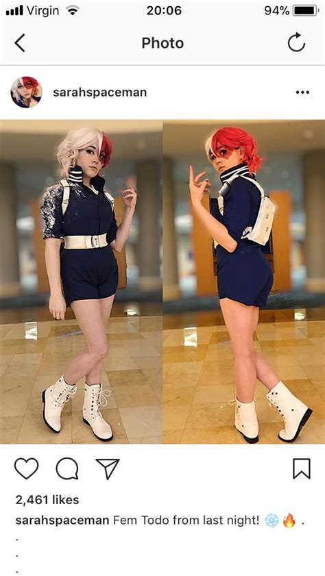 Todoroki (Genderbent) - My Hero Academia | Todoroki cosplay, My hero ...