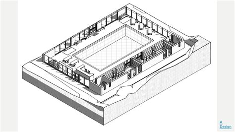 Swimming pool - Revit 3D model | CGTrader