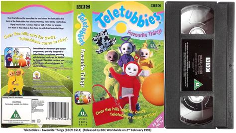 Teletubbies - Favourite Things (BBCV 6514) UK VHS Cover an… | Flickr