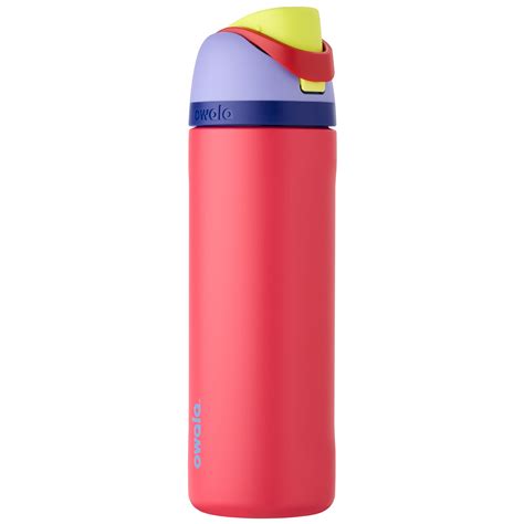 Owala FreeSip Stainless Steel Water Bottle, 24oz Dark Pink - Walmart.com