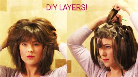 How to cut your own layers: DIY 90 Degree Haircut Method for Long ...