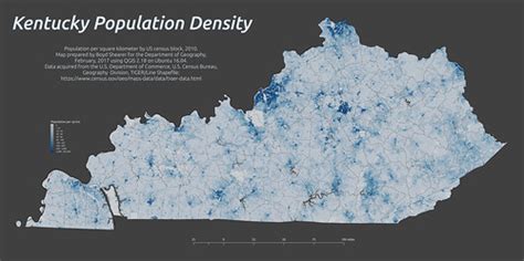 Kentucky population density | Population per square kilomete… | Flickr