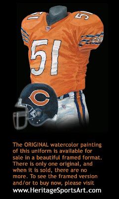 Chicago Bears Uniform and Team History | Heritage Uniforms and Jerseys ...