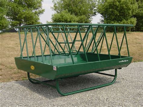 Diller Hay Feeders on Skids | Hay feeder, Cattle farming, Cattle feeder