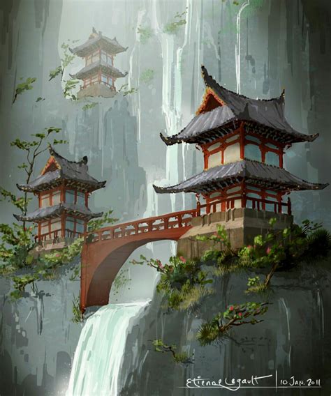 Pinterest | Paisagem chinesa, Edifícios japoneses, Templos