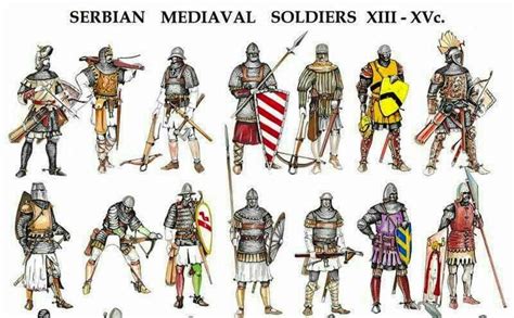 Serbian Soldiers 13th-15th Century | Century armor, Medieval armor ...