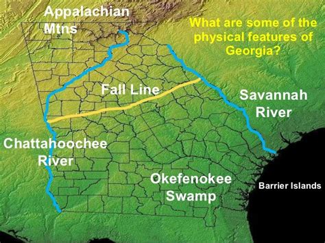 Georgia's Regions and Rivers ppt