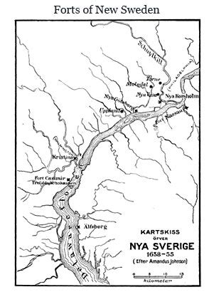 New Sweden Colony in USA