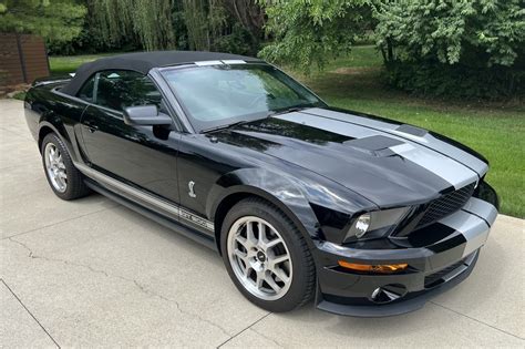 6k-Mile 2007 Ford Mustang Shelby GT500 Convertible for sale on BaT ...