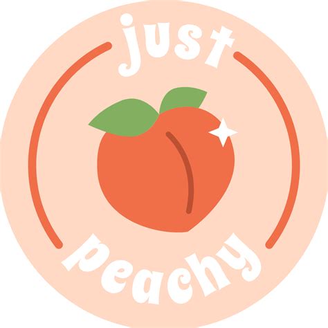 Just peachy | Cute stickers, Simple iphone wallpaper, Peach aesthetic