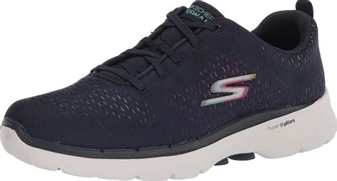 Skechers Women's Go Walk 6 Vibrant Energy Road Running Shoe: Amazon.co ...