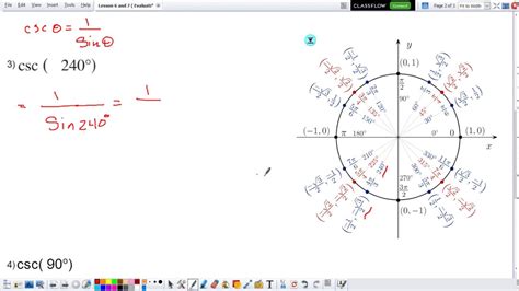 Finding Exact values of Trig function ( Using Unit Circle) - YouTube