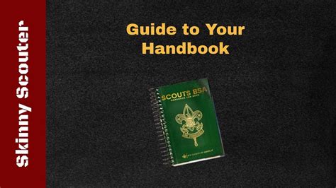 [BOY SCOUTS] Guide to Your Handbook! - YouTube