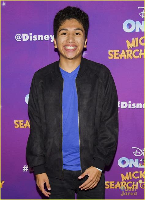 Coco's Anthony Gonzalez Poses With His Character Miguel at Disney On ...