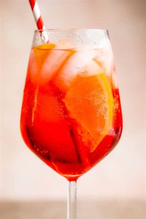 3-Ingredient Campari Spritz Cocktail Recipe l Diethood