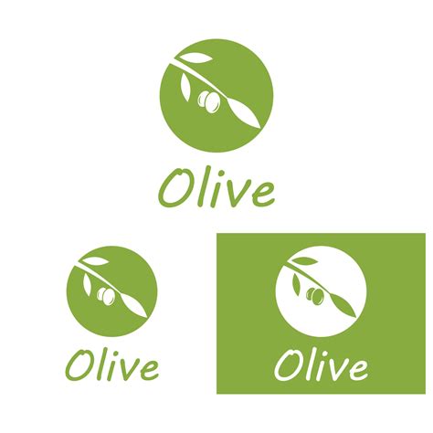 Olive oil logo nature 10770332 Vector Art at Vecteezy