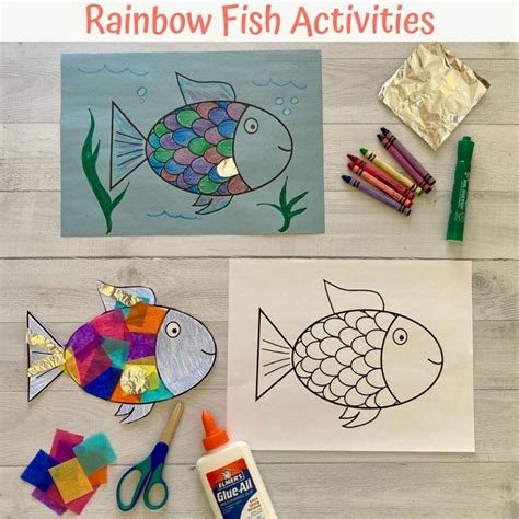 Fun, Really Fun, Rainbow Fish Activities - 4 Kinder Teachers