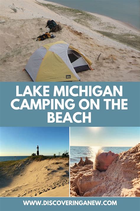 Lake Michigan Camping on the Beach — discovering anew