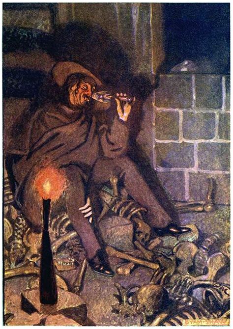 The Cask of Amontillado – Old Book Illustrations