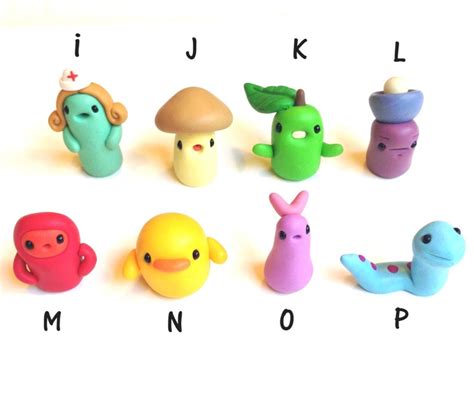 Miniature Cute Little Polymer Clay Fimo Figurine Kawaii - Etsy