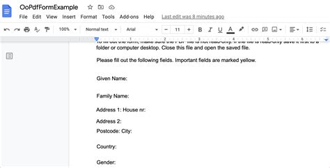 How to Create a Fillable Form in Google Docs - Guiding Tech