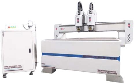 CNC Wood Router Double Head | Aaradhanatech