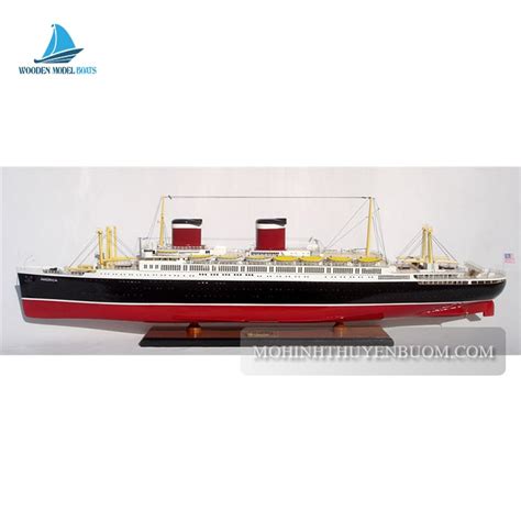 Ocean Liner Ss America Model • Speed Boad Model-Boat