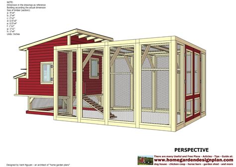 home garden plans: L100 - Chicken Coop Plans Construction - Chicken ...