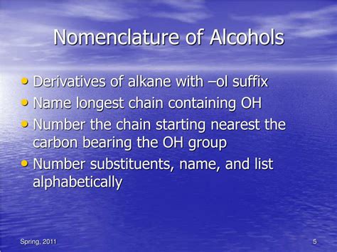 PPT - Organic Chemistry II Alcohols, Phenols, Thiols , Ethers, and Sulfides PowerPoint ...