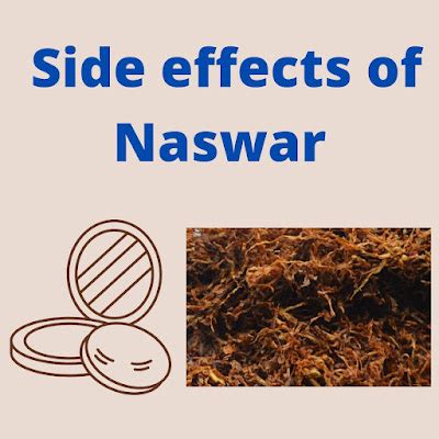 What is Naswar? and Side effects of Naswar