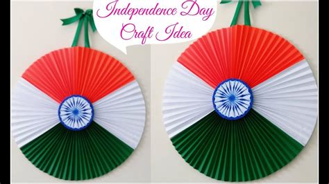 DIY Republic Day Decor Ideas/Easy Independence Day Craft for Kids/DIY Tricolour Paper wall ...