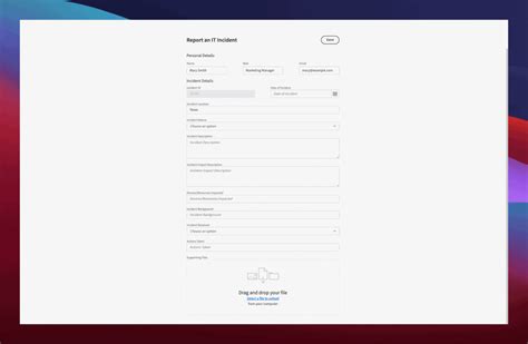 Free IT Incident Report Template
