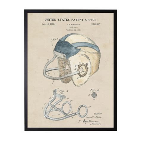 History of the Football Helmet Patent – Timeless Patents