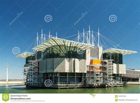 The Lisbon Oceanarium editorial stock image. Image of contemporary ...