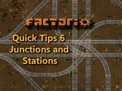 Factorio Rail Junctions