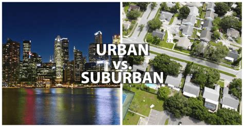 Suburban vs. Urban Living | The One Team Blog