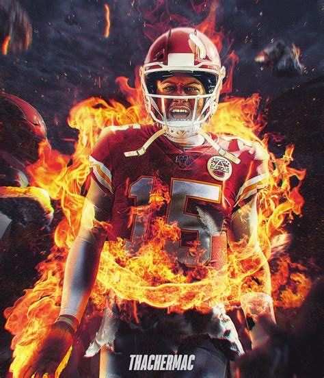 Patrick Mahomes NFL "On Fire" | Images :: Behance