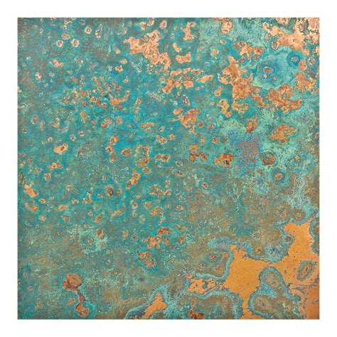 Lillypilly Designs copper patina sheets are covered with a protective ...