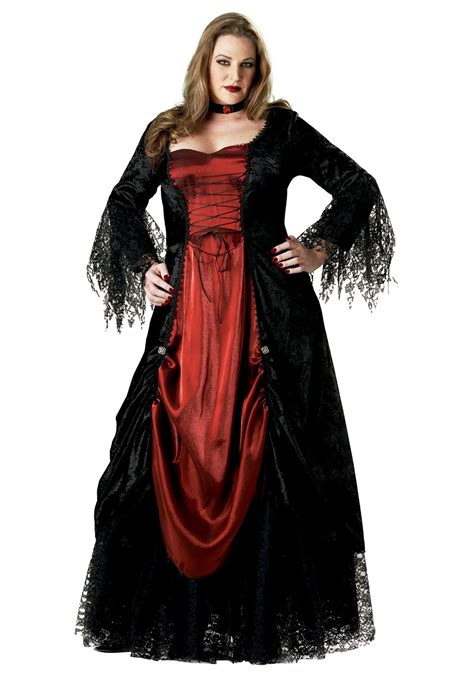 Women's Plus Size Vampire Costume