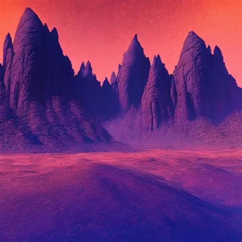concept art, thick red sandstorm grain filter, "Warl...