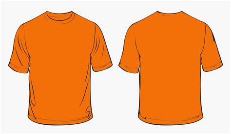 Orange Shirt Template