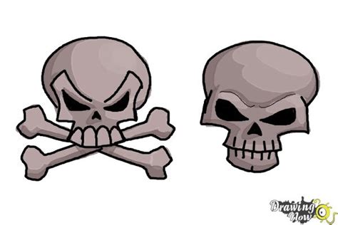 How to Draw Skulls - DrawingNow