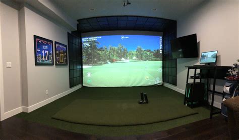 Basement Golf Simulator