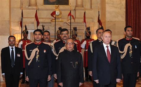 Meeting with President of India Pranab Mukherjee • President of Russia