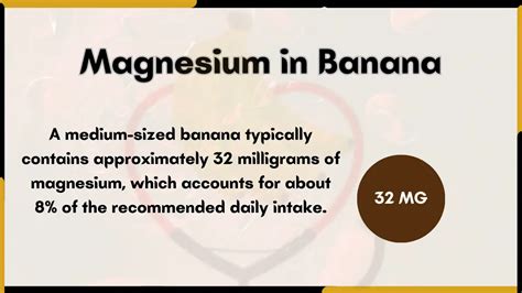 Benefits of Magnesium in Banana - Banana Dose