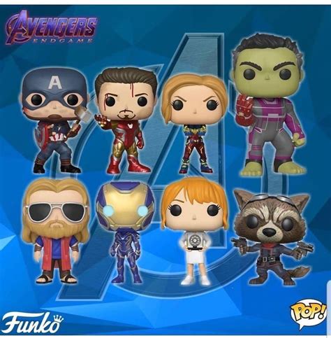 New Endgame Funko Pops! : r/marvelstudios