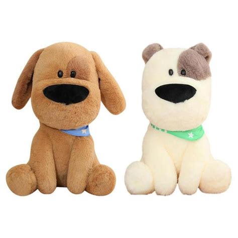 Puppy Stuffed Animal Soft Cute Big Nose Dog Plush Toy Dog Plush Throw Stuffed Animal Theme ...