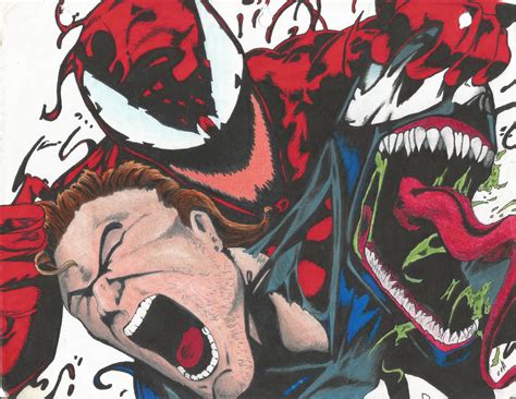 ArtStation - Carnage vs Venom & Eddie Brock