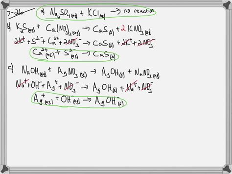 SOLVED: write the balanced chemical equation including states of matter, complete ionic reaction ...